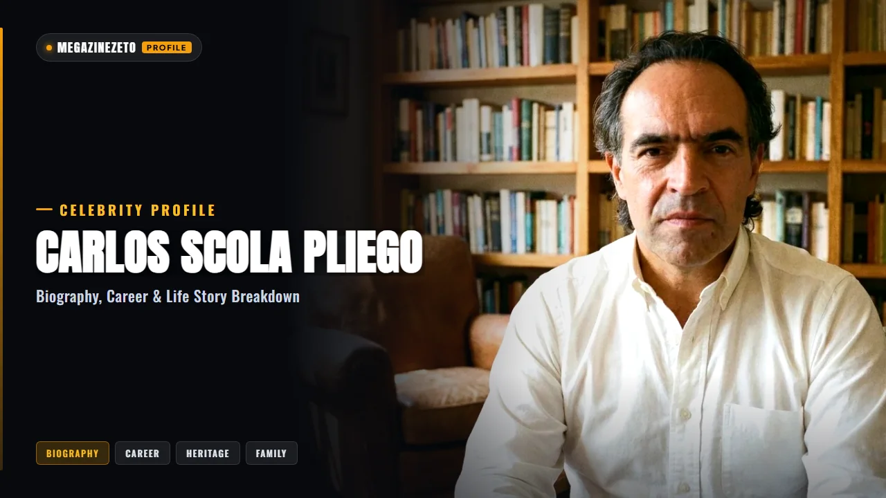 Carlos Scola Pliego Biography